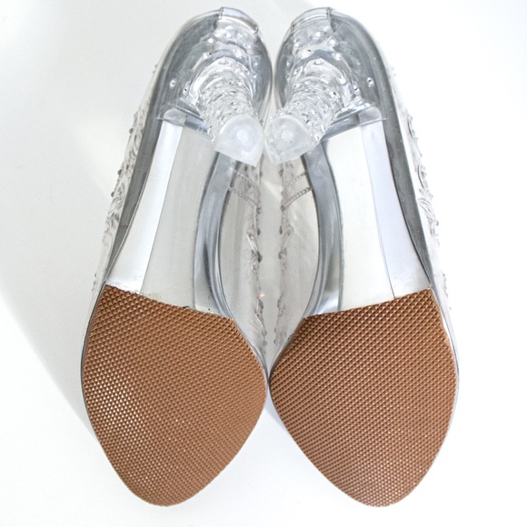 $1800 Dolce&Gabbana Cinderella Clear Plexi Shoes - Picture 16 of 16